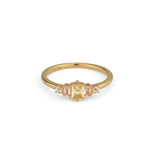 Load image into Gallery viewer, 24Kae Square Magic Stone Ring,