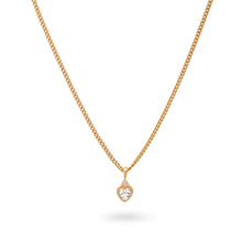 Load image into Gallery viewer, 24Kae Necklace with heart shaped pendant

