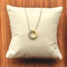 Load image into Gallery viewer, Contrast Zirconia Necklace
