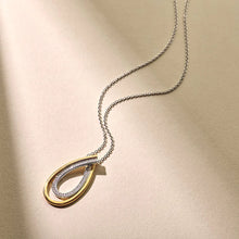 Load image into Gallery viewer, Organic Zirconia Necklace