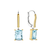 Load image into Gallery viewer, Rectangular Zirconia Hoops