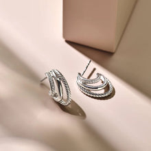 Load image into Gallery viewer, Zirconia Structure Earrings