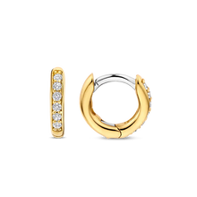 Load image into Gallery viewer, TI SENTO Huggie Hoops