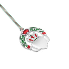 Load image into Gallery viewer, Claddagh Christmas Tree Decoration