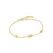 Load image into Gallery viewer, Gold Smooth Twist Chain Bracelet