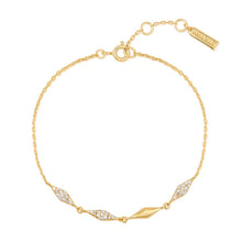 Load image into Gallery viewer, Gold Multi Sparkle Bracelet