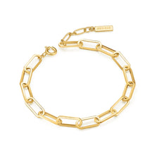 Load image into Gallery viewer, Gold Bold Chunky Chain Bracelet