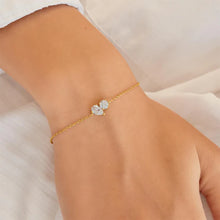 Load image into Gallery viewer, Gold Toi & Moi Bracelet