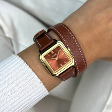 Load image into Gallery viewer, Gracieuse Petite Watch Double Leather,