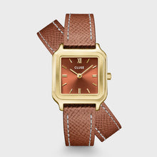 Load image into Gallery viewer, Gracieuse Petite Watch Double Leather,