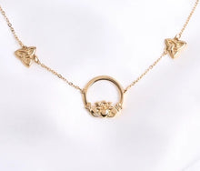 Load image into Gallery viewer, Claddagh Knot Necklace