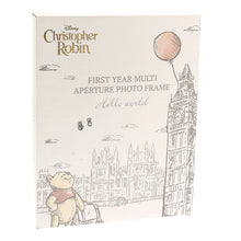 Load image into Gallery viewer, Disney Christopher Robin First Year Multi Aperture Frame