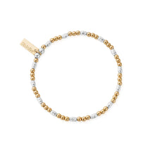 Load image into Gallery viewer, Mixed Metal Dainty Sparkle Bracelet