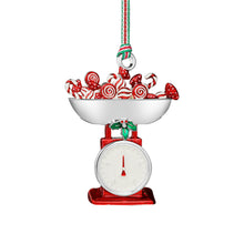 Load image into Gallery viewer, Retro Weighing Scales Christmas Tree Decoration