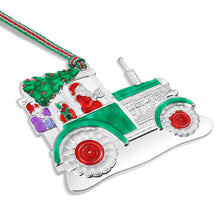 Load image into Gallery viewer, Tractor Christmas Tree Decoration
