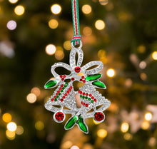 Load image into Gallery viewer, Christmas Bells Tree Decoration
