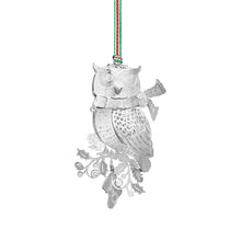 Load image into Gallery viewer, Owl with Scarf Christmas Tree Decoration