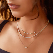 Load image into Gallery viewer, Gold Multi Sparkle Necklace