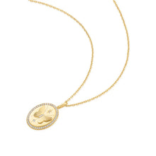 Load image into Gallery viewer, Gold Butterfly Pendant Necklace