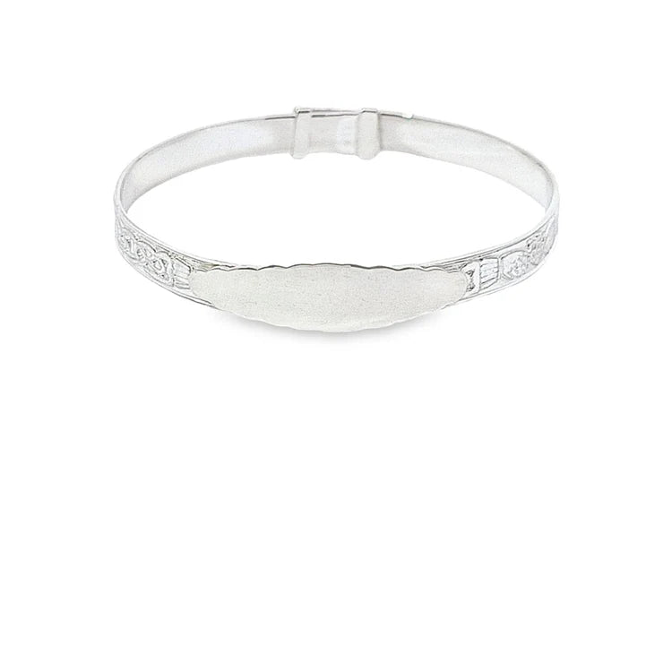 Celtic Claddagh Baby Bangle