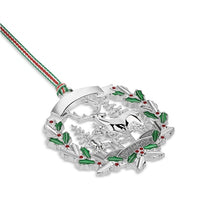 Load image into Gallery viewer, Deer with Holly Christmas Tree Decoration