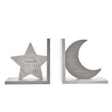 Load image into Gallery viewer, BOOKENDS STAR & MOON - LOVE YOU