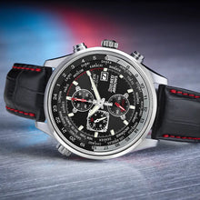 Load image into Gallery viewer, Citizen Eco Drive Red Arrows Black Chronograph Watch