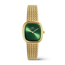 Load image into Gallery viewer, Margot Braided Mesh Emerald Gold