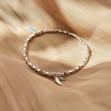 Load image into Gallery viewer, Mini Cube Double Feather Bracelet