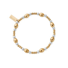 Load image into Gallery viewer, Mixed Metal Cute Oval Bracelet