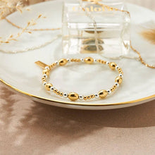 Load image into Gallery viewer, Mixed Metal Cute Oval Bracelet