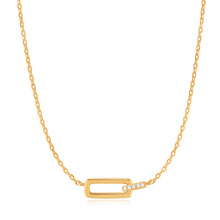 Load image into Gallery viewer, Gold Glam Interlock Necklace