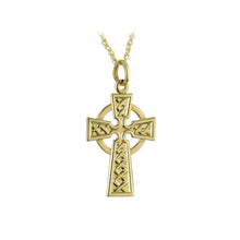 Load image into Gallery viewer, 9K GOLD SMALL CELTIC CROSS PENDANT