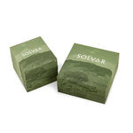 Load image into Gallery viewer, CONNEMARA MARBLE ROUND CELTIC STUD EARRINGS