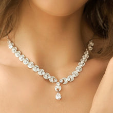 Load image into Gallery viewer, Vintage Clear Stone Necklace