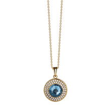 Load image into Gallery viewer, Pendant with Montana Coloured Stone
