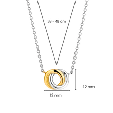 Load image into Gallery viewer, Ti Sento Gold Plated & Silver Neckalce