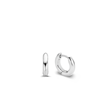 Load image into Gallery viewer, Ti Sento Silver Hoop Earrings