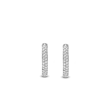 Load image into Gallery viewer, Ti Sento Cz Hoop Earring