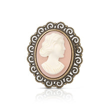 Load image into Gallery viewer, Cameo Brooch
