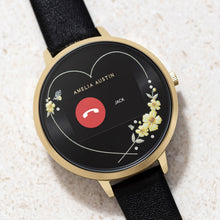 Load image into Gallery viewer, Series 03 Black Strap Yellow Floral