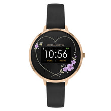 Load image into Gallery viewer, Series 03 Black Strap Pink Floral