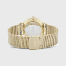 Load image into Gallery viewer, Cluse Minuit Mesh White, Gold Colour