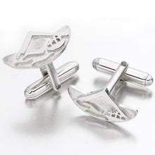Load image into Gallery viewer, Sterling Silver Croagh Patrick Cufflinks