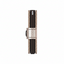 Load image into Gallery viewer, Metallic Champagne-Brown Miniwallet