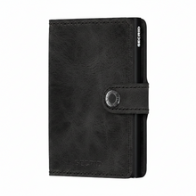 Load image into Gallery viewer, Vintage Black Miniwallet