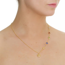 Load image into Gallery viewer, Amy Huberman Necklace with Multi Coloured stones