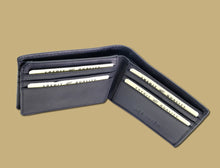 Load image into Gallery viewer, Conan Knot Black Leather Wallet