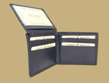 Load image into Gallery viewer, Conan Knot Black Leather Wallet