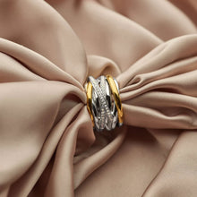 Load image into Gallery viewer, Zirconia Crossover Ring
